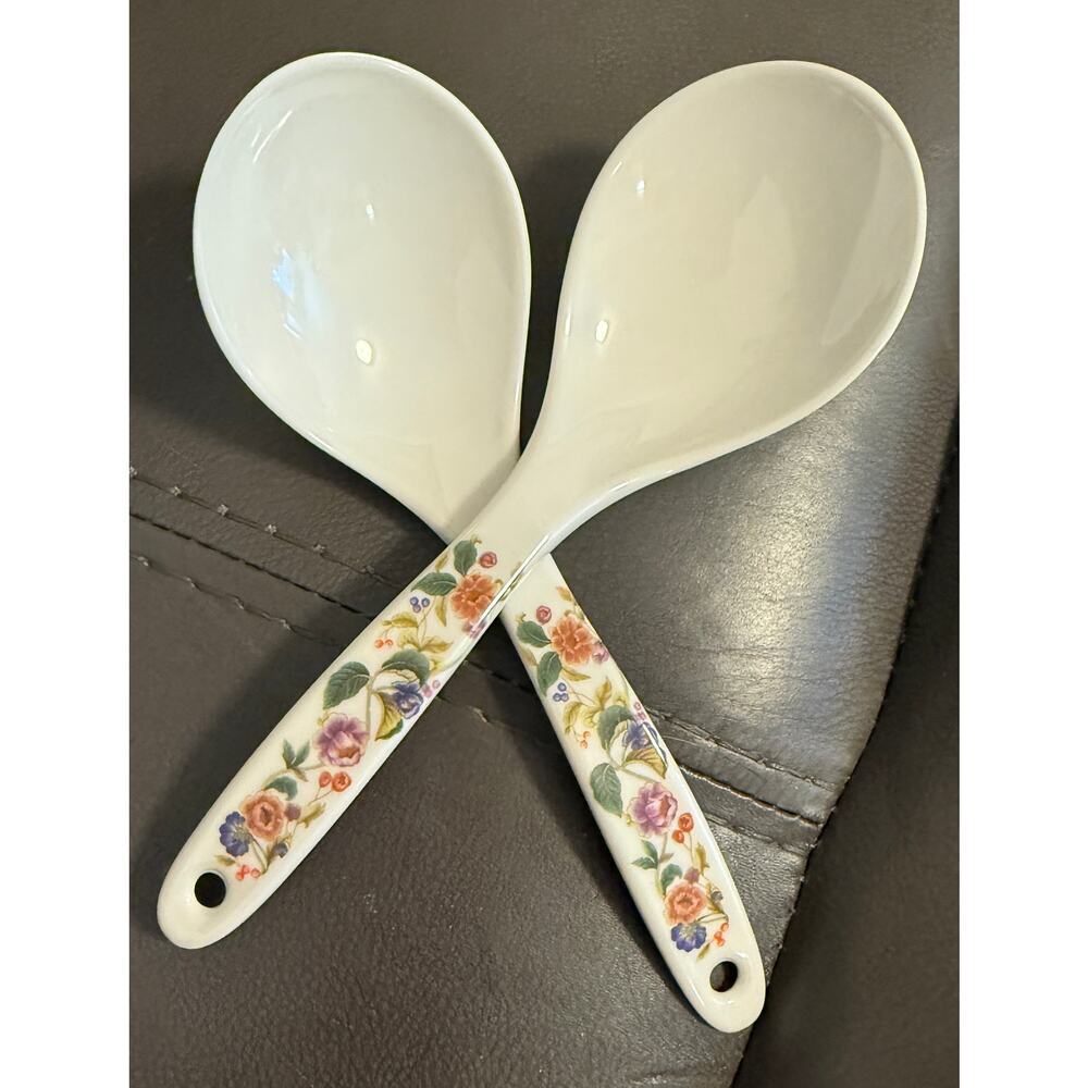 2 MELAMINE RICE/SERVING SPOONS - Picture 8 of 16